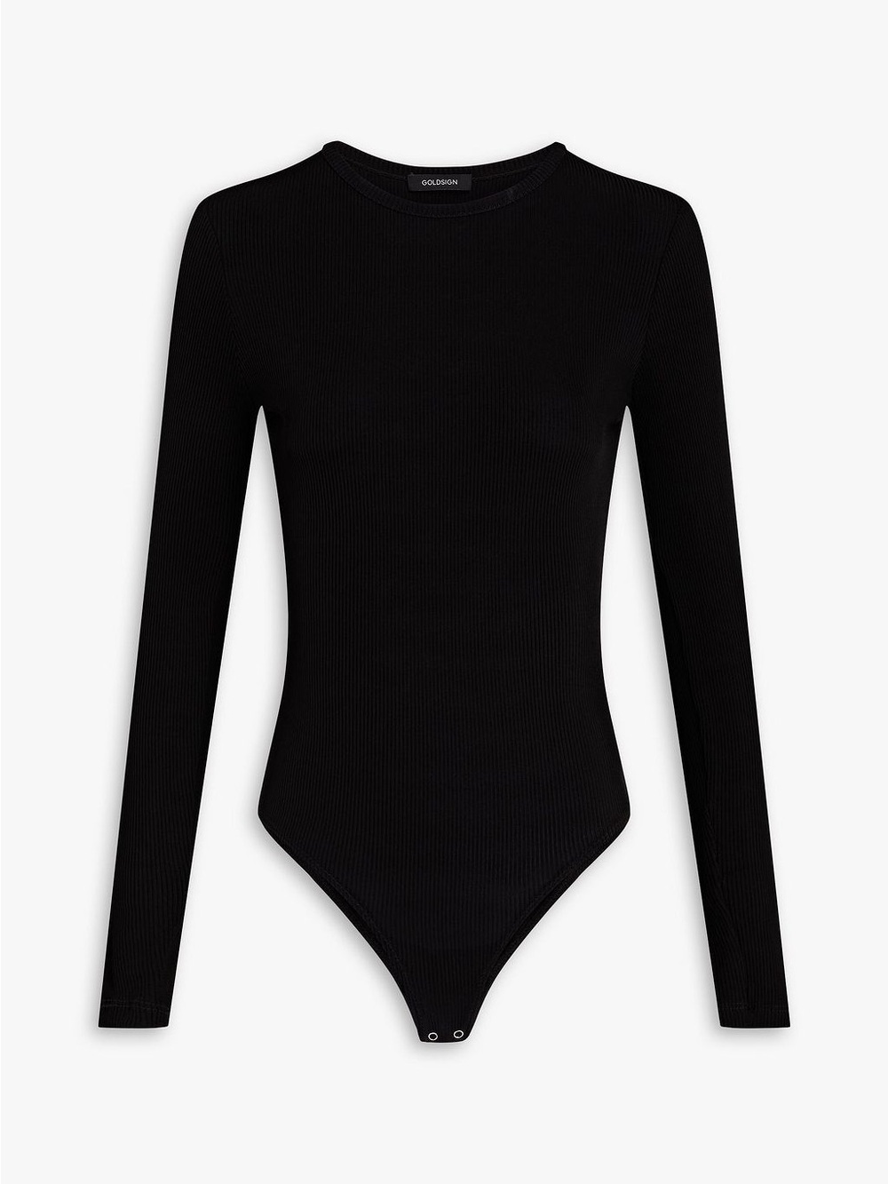 GOLDSIGN Jigsaw cutout ribbed-jersey bodysuit - small
